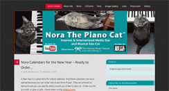 Desktop Screenshot of norathepianocat.com